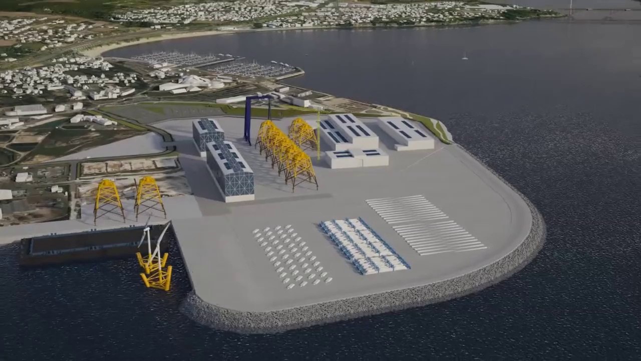 Polder énergies marines à Brest