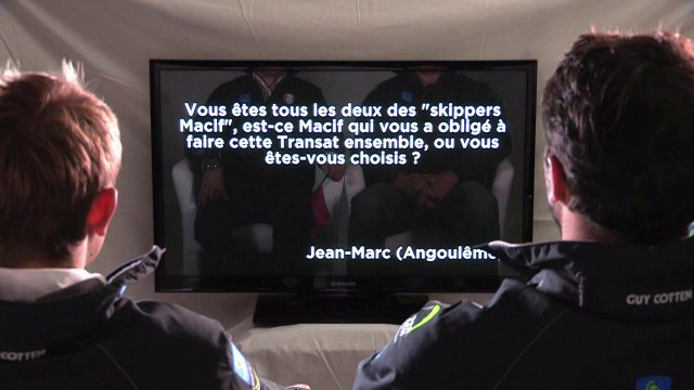 Duos en Questions - Skipper MACIF - TRANSAT AG2R LA MONDIALE