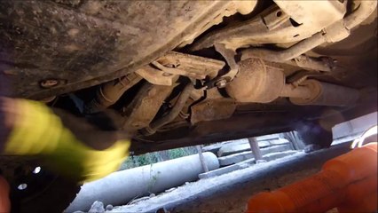 Demontare tampon cutie viteze