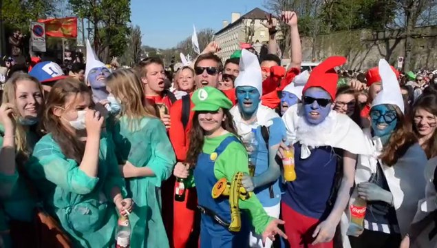 Carnaval étudiants à Caen