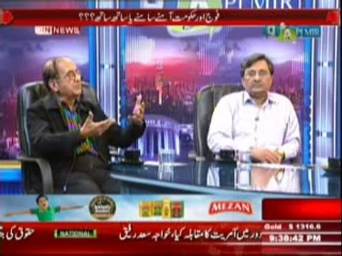 Q & A with PJ Mir (Fouj Aur Hukumat Aamne Samne Ya Sath Sath ??) 10th April 2014 Part-2