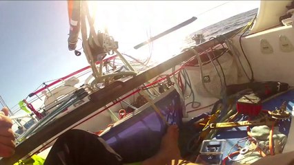 La Mini Transat 2013 avec Alan Roura, Navman, Mini 284