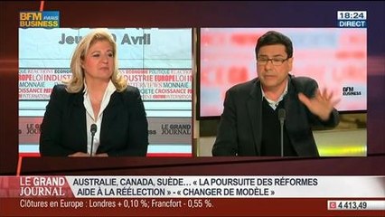 Philippe Aghion, professeur à l'université de Harvard, dans Le Grand Journal - 10/04 2/5