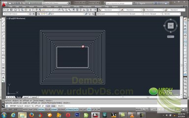 24. AutoCAD 2013 & 14 in Urdu - Offset