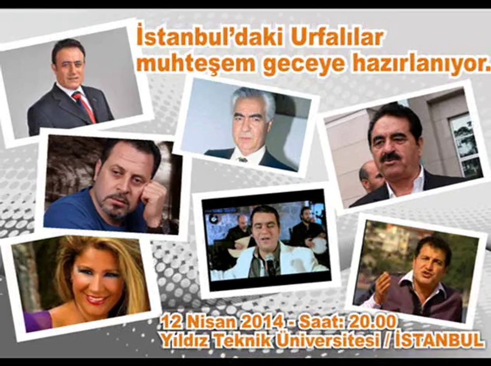 İstanbuldaki Urfalılar Bu Proğramda Buluşuyor 12.04.2014