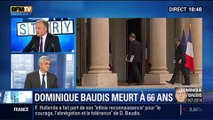 BFM Story: Dominique Baudis, le défenseur des droits et ancien maire de Toulouse est mort à l'âge de 66 ans - 10/04