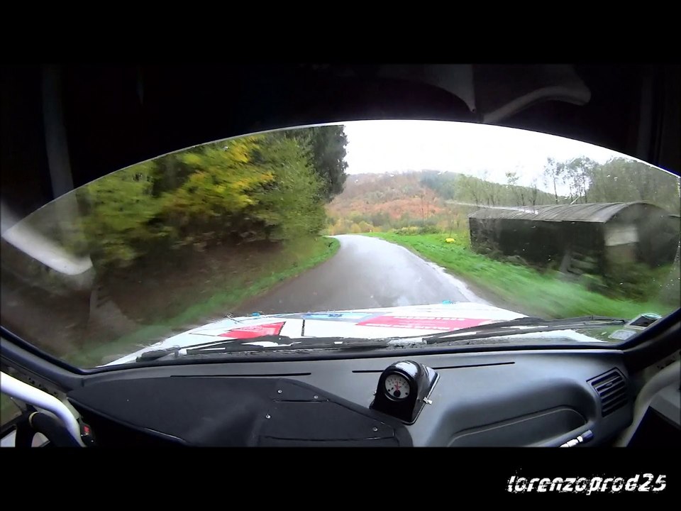 rallye de la vallee de l ognon 2013 es4 cam embarque 205 rallye F2000.12 Bourgeois-Peterlini