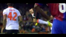 Goal Vargas - Valencia 2-0 Basel - 10-04-2014