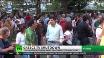 No Signal: Greek state TV & radio taken off air due to crisis