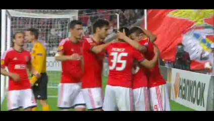Goal Rodrigo - Benfica 2-0 AZ Alkmaar - 10-04-2014