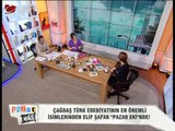 Elif Şafak:Çok obur bir okurum her şeyi okurum.Pazar Eki (17 Haziran Part-4)