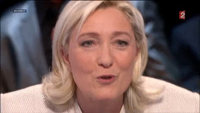 Marine Le Pen se réjouit de débattre avec Alain Lamassoure à DPDA et pas avec les hôtesses d’accueil de l’UMP