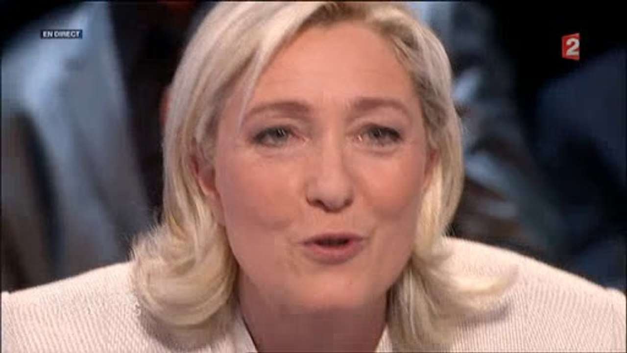 Marine Le Pen se réjouit de débattre avec Alain Lamassoure à DPDA et pas avec "les hôtesses d’accueil" de l’UMP