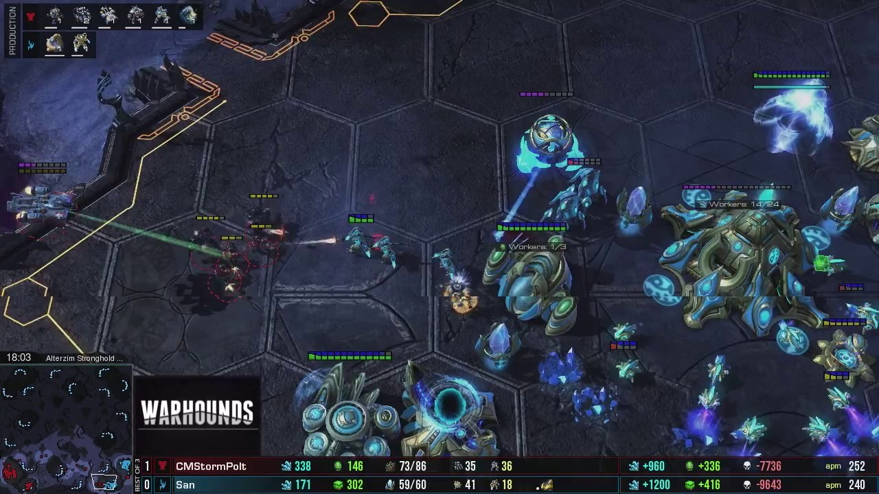 [Ep#2] WarHounds du 07/04/2014 - Polt vs San - Map 2