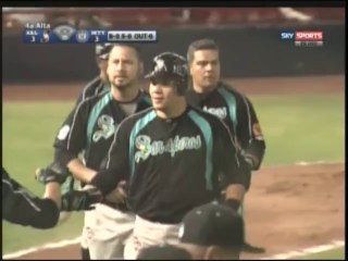 Home Run de Jonathan Aceves de Saraperos de Saltillo (08-04-2014)