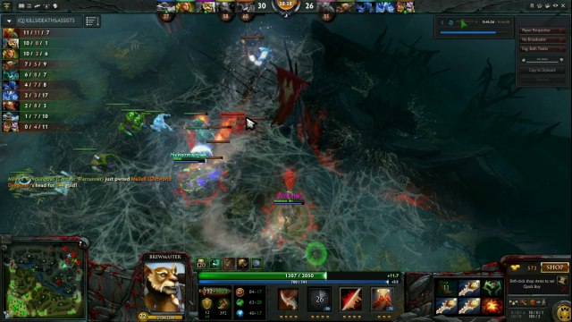 Dota 2 Gameplay: Brewmaster Ability Draft 3 Rapiers