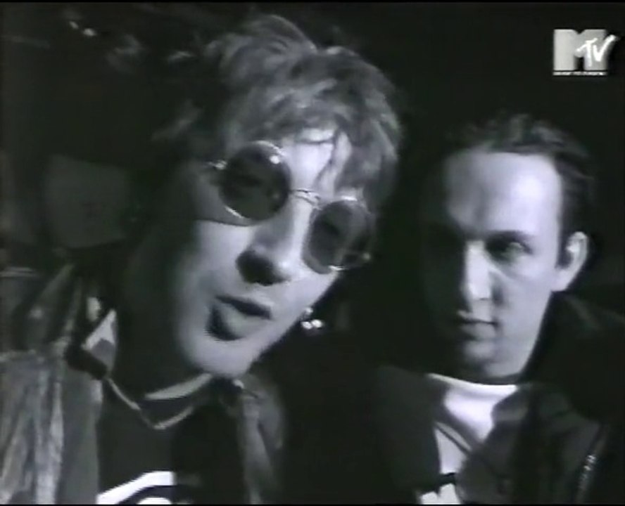 A well-oiled Ginger Wildheart getting his promo on