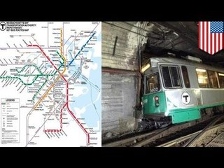 Boston "Green Line" train derails