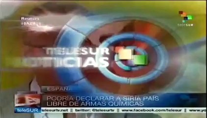 Siria, a un paso de ser decretada "país libre de armas químicas"