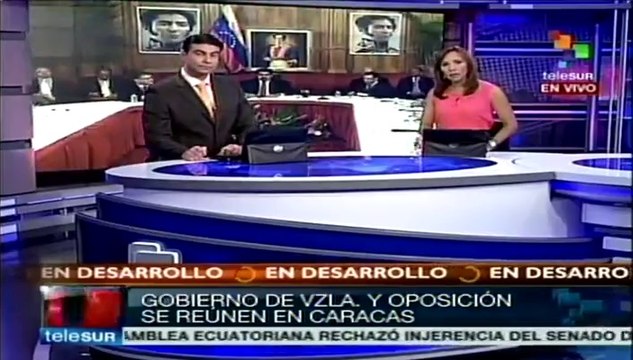 Gobierno y oposición de Venezuela se sientan a dialogar