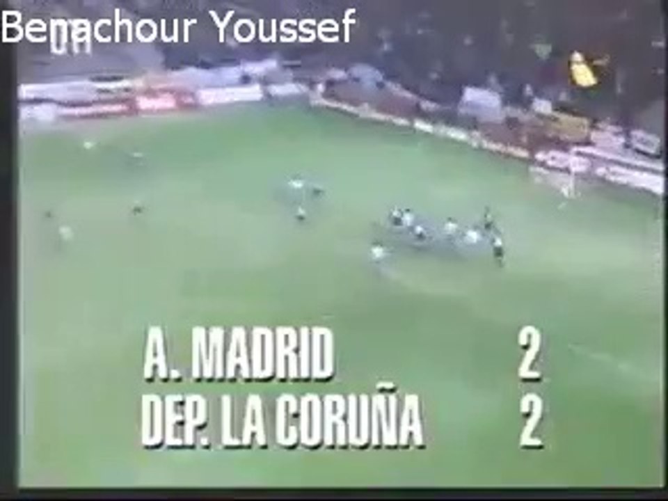 Noureddine Naybet vs Atlético Madrid - La Liga - matchday 14 - 1997-1998