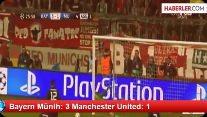 Bayern Münih: 3 Manchester United: 1