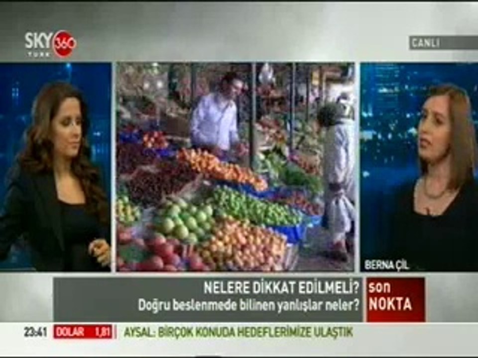 Sağlıklı beslenme konusunda doğru bilinen yanlışlar ve nelere dikkat edilmesi gerektiğ