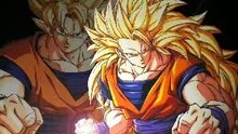 Goku, gohan vs majin Buu