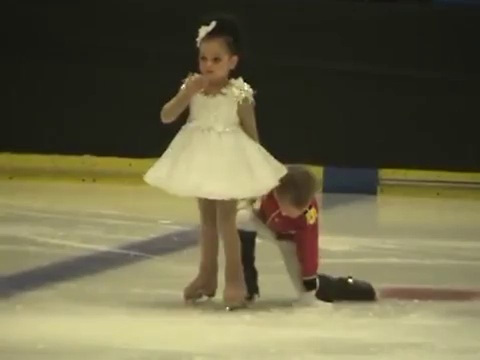 Year old Twins perform to The Nutcracker on Ice