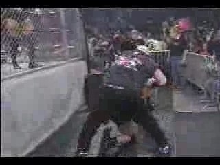 Bill Goldberg Hulk Hogan   Cage Match