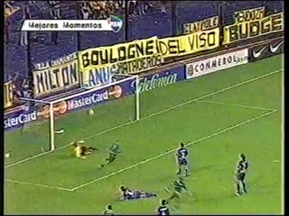GOL RUBIEL QUINTANA BOCA JUNIORS (ARG)  0X1 DEPORTIVO CALI_2001 MARZO 7 DE 2001