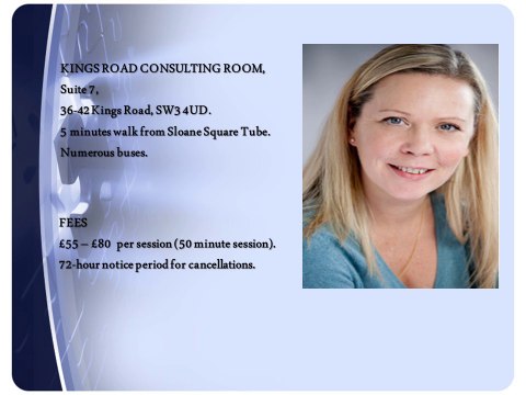 Westhill Highgate Consulting Therapists and Practitioners - DELMA WALSH THERAPIST in LONDON