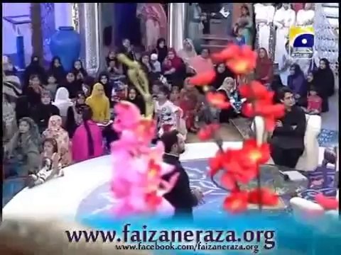 Meri Jholi main rehte hain tukre Naat by Ahmed raza qadri 2013 on Geo Tv