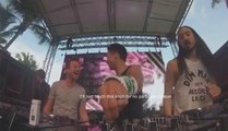 So easy to be a DJ... Hilarious guys mixing (or pretending to)