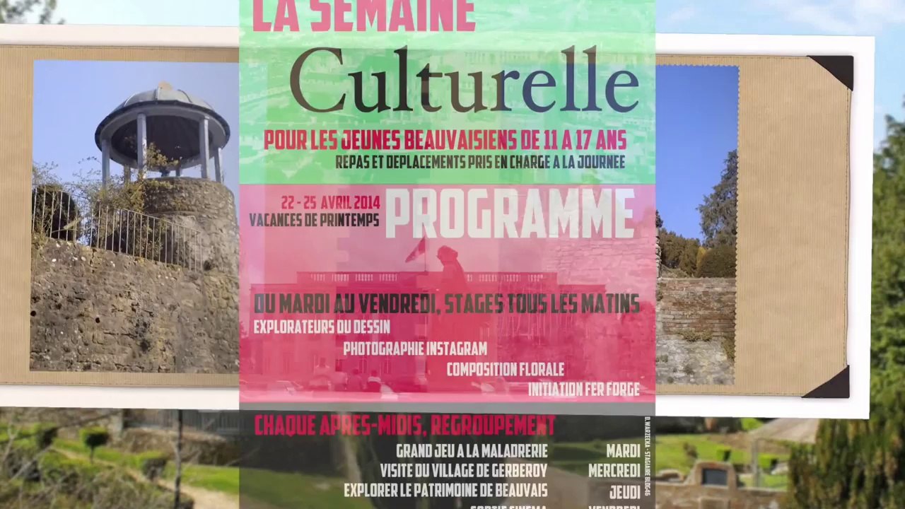 Teaser Gerberoy, Semaine Culturelle 2014