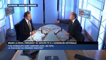 Bruno Le Roux, invité de Guillaume Durand avec LCI