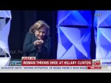 Woman Throws Shoe at Hillary Clinton In Las Vegas  FULL VIDEO