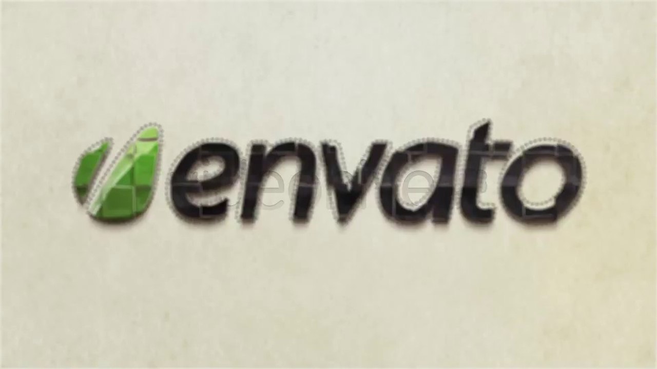 Stop Motion Papercut Logo Reveal - After Effects Template