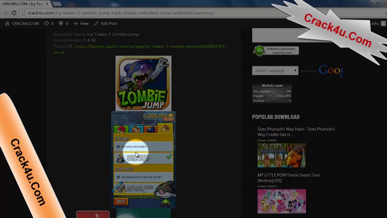 Icy Tower 2 Zombie Jump hack cheats unlimited coins unlimited currency