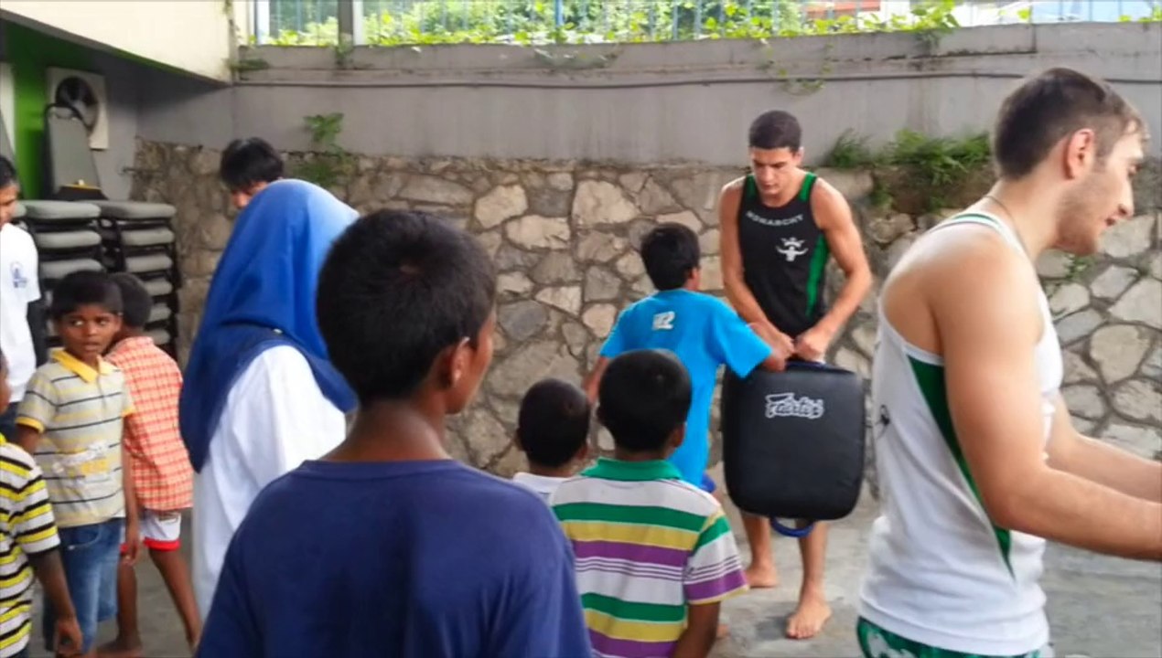 Kickboxing Orphanage Program - Daniyar Kessikbayev 1
