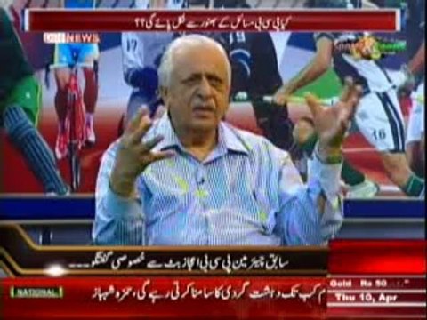 Sports & Sports with Amir Sohail (Sabiq Chairman PCB Ijaz Butt Se Khasusi Guftgu) 10th April 2014 Part-1