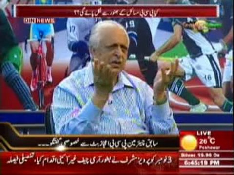 Sports & Sports with Amir Sohail (Sabiq Chairman PCB Ijaz Butt Se Khasusi Guftgu) 10th April 2014 Part-2