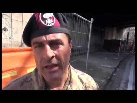 Campania - 100 uomini dell'esercito sulla Terra dei Fuochi -1- (10.04.14)