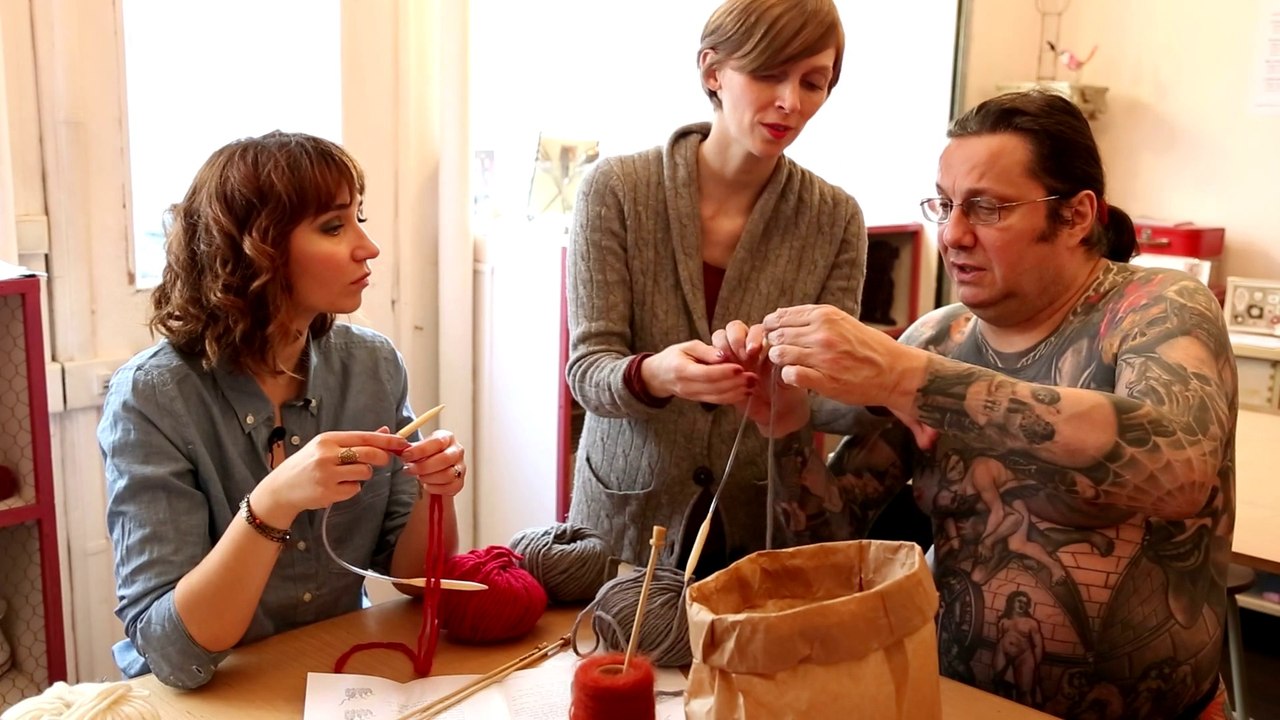 Paris stop // Constance teste un cours de tricot