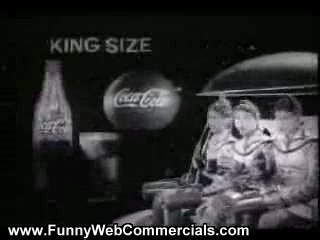 1959 Black and White Coca Cola Commercia