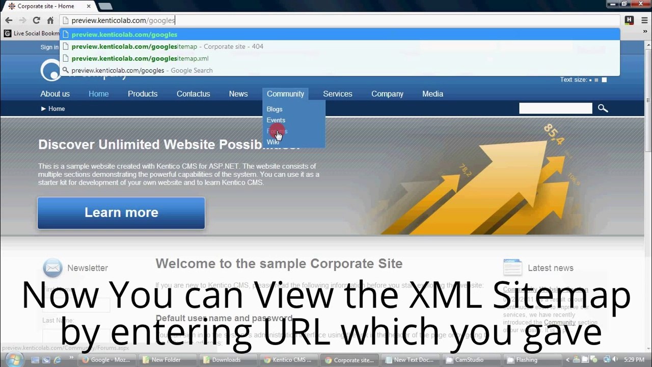 How to Add XML Sitemap (Google Sitemap) in Kentico 8 - Ray Business Technologies