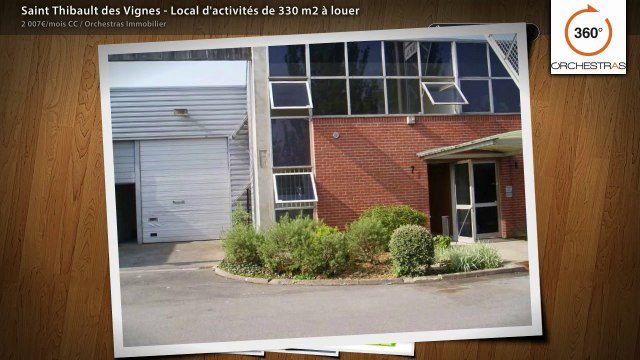 Saint Thibault des Vignes - Local d'activités de 330 m2 à louer