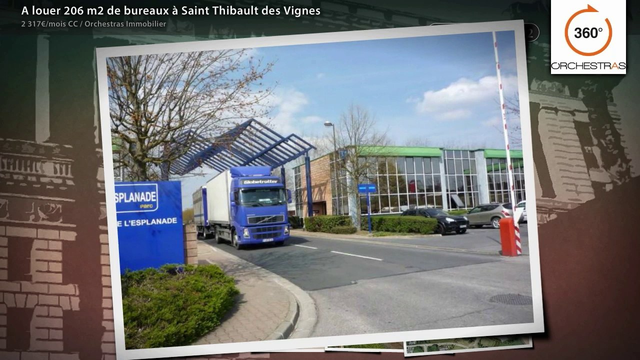 A louer 206 m2 de bureaux à Saint Thibault des Vignes