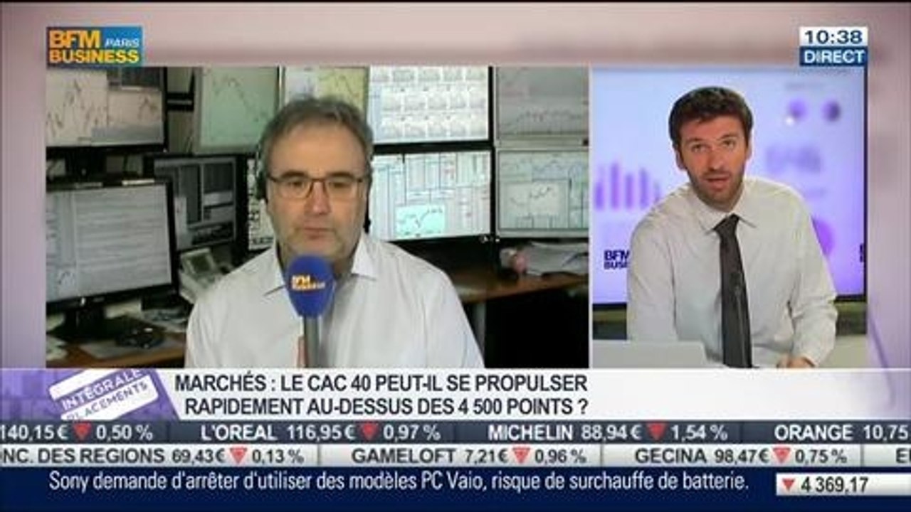 Le Match des Traders: Gérard Sagnier VS Jean-Louis Cussac, dans Intégrale Placements – 11/04