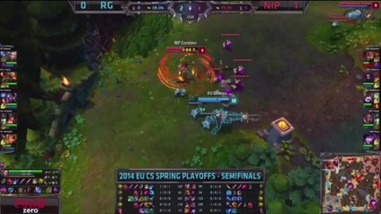 UN TEMPS DE RÉACTION ASSEZ FOU - League of legends